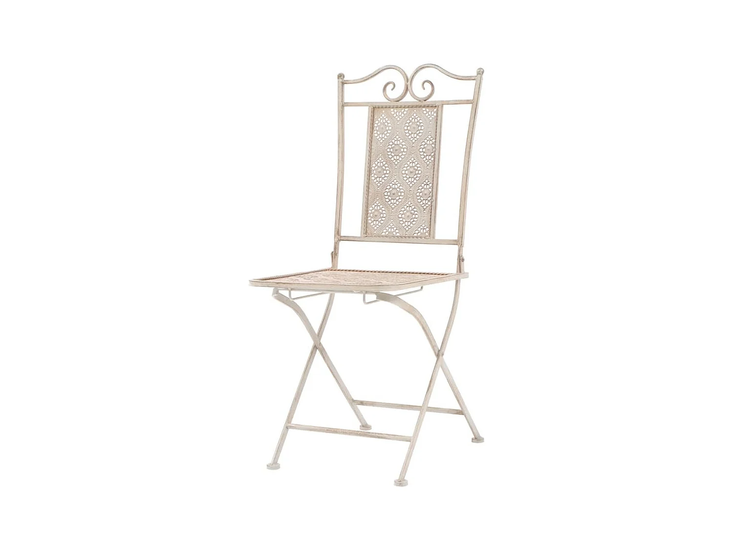 Ensemble de bistro 3 pcs Acier Blanc GFDF81555
