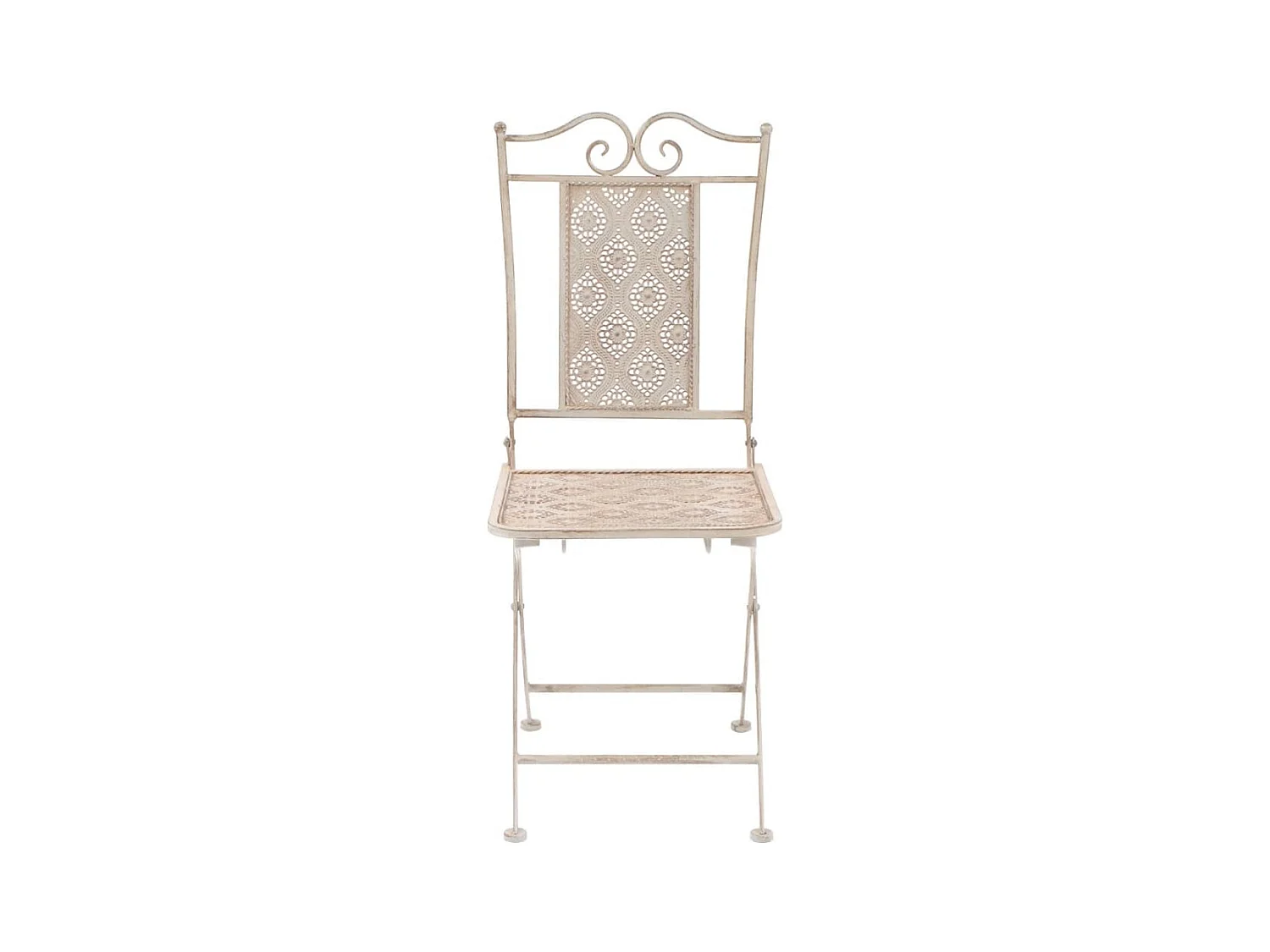 Ensemble de bistro 3 pcs Acier Blanc GFDF81555