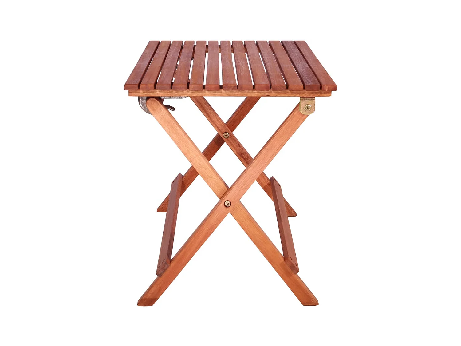 3 pzas Comedor de jardín para niños madera maciza de eucalipto KOW97300