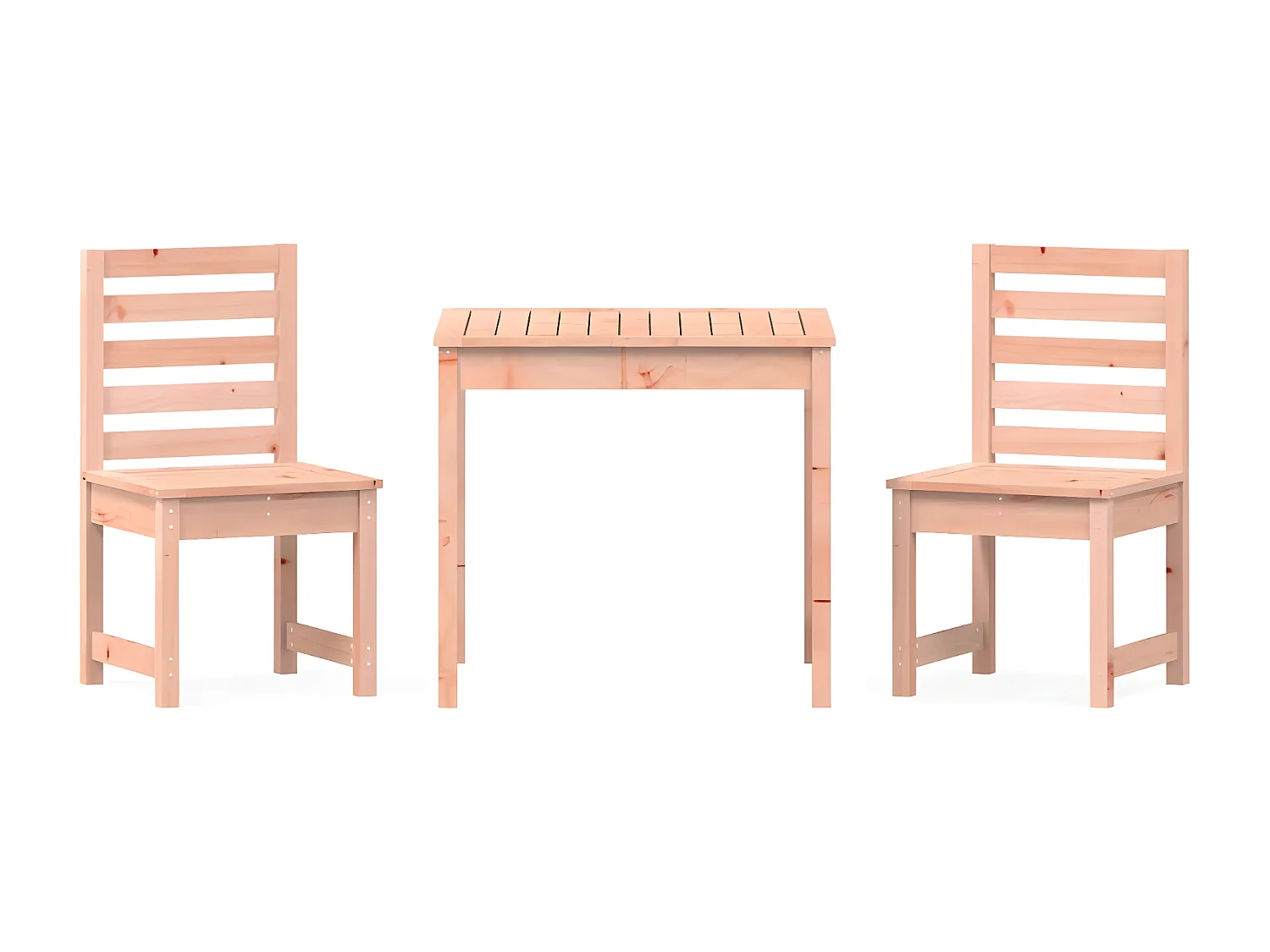 Ensemble de bistrot de jardin 3 pcs bois massif Douglas GFDF87167