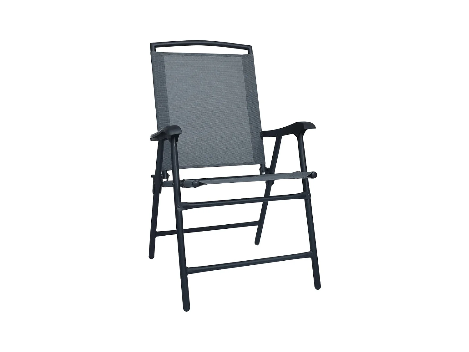 3 pzas Comedor de jardín acero gris KOW42977