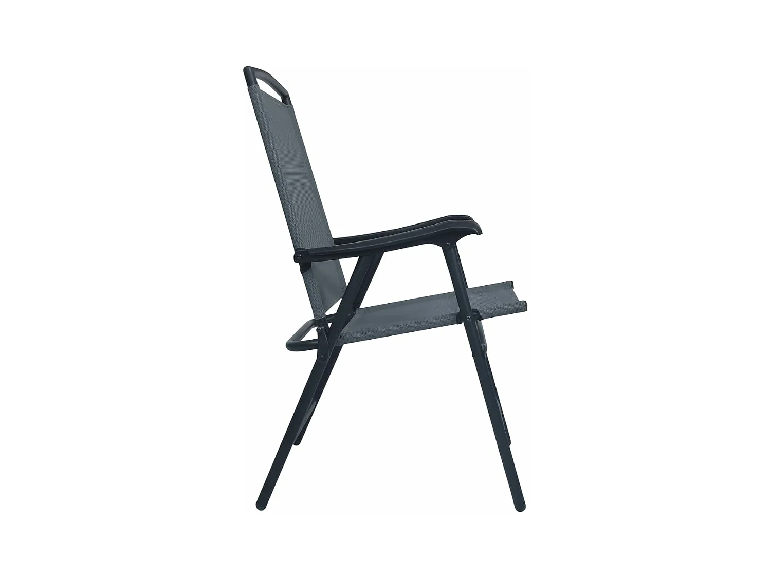 3 pzas Comedor de jardín acero gris KOW42977