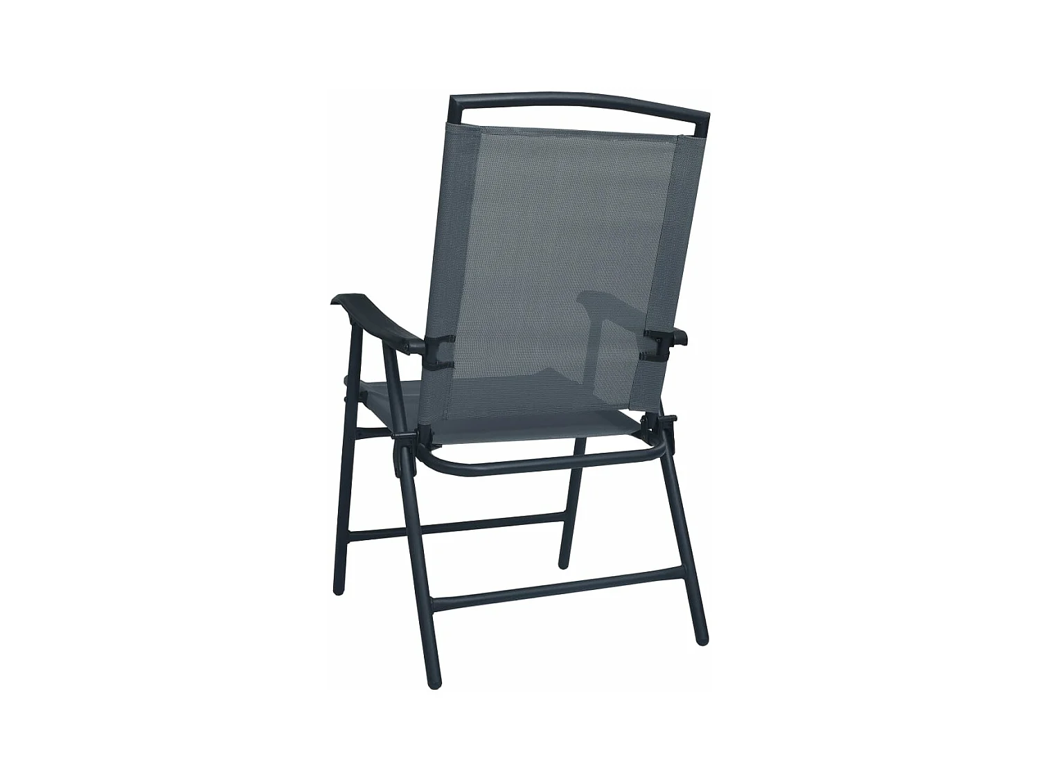 3 pzas Comedor de jardín acero gris KOW42977