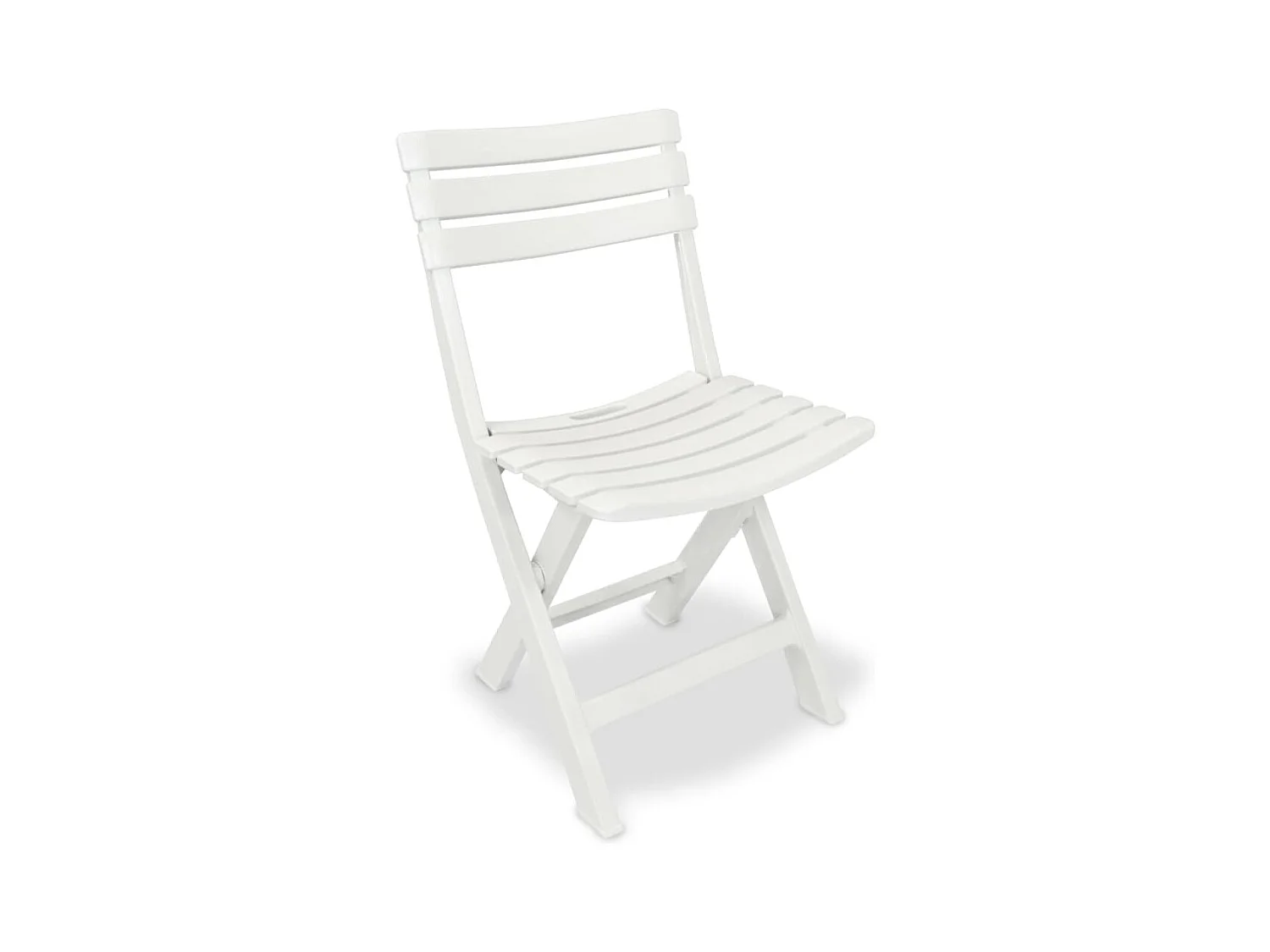 3 pzas Comedor de jardín plástico blanco KOW14101