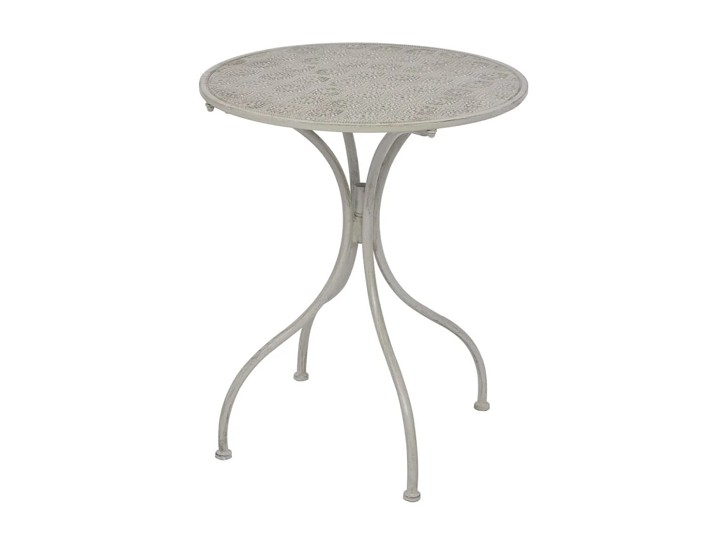 Ensemble de bistro 3 pcs Acier Gris GFDF96977