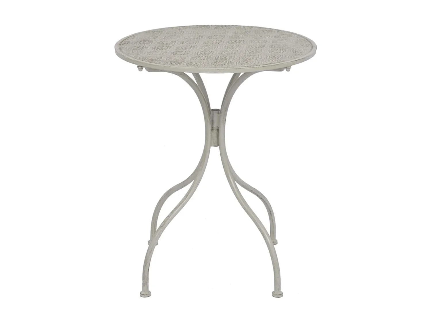 Ensemble de bistro 3 pcs Acier Gris GFDF96977