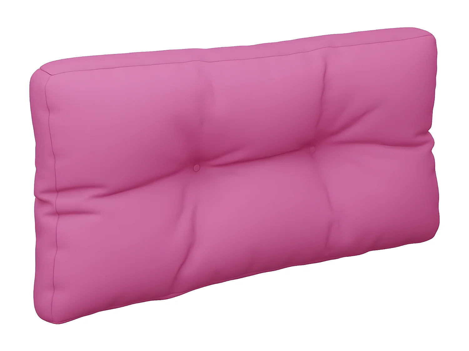 Coussin de palette rose 70x40x12 cm tissu OFR43241