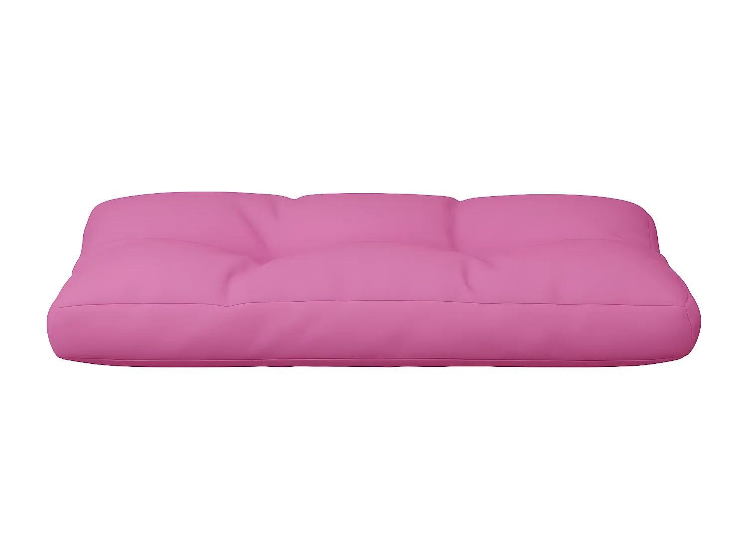 Coussin de palette rose 70x40x12 cm tissu OFR43241