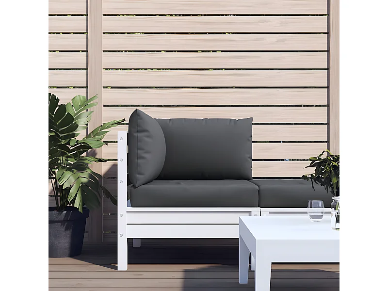 Coussins de palette 3 pcs anthracite tissu oxford OFR37046