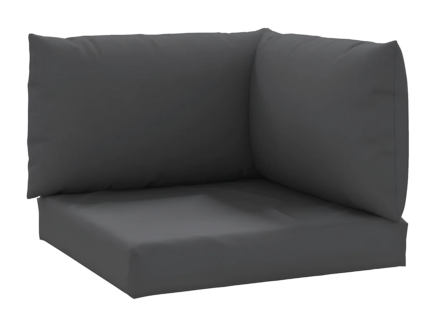 Coussins de palette 3 pcs anthracite tissu oxford OFR37046