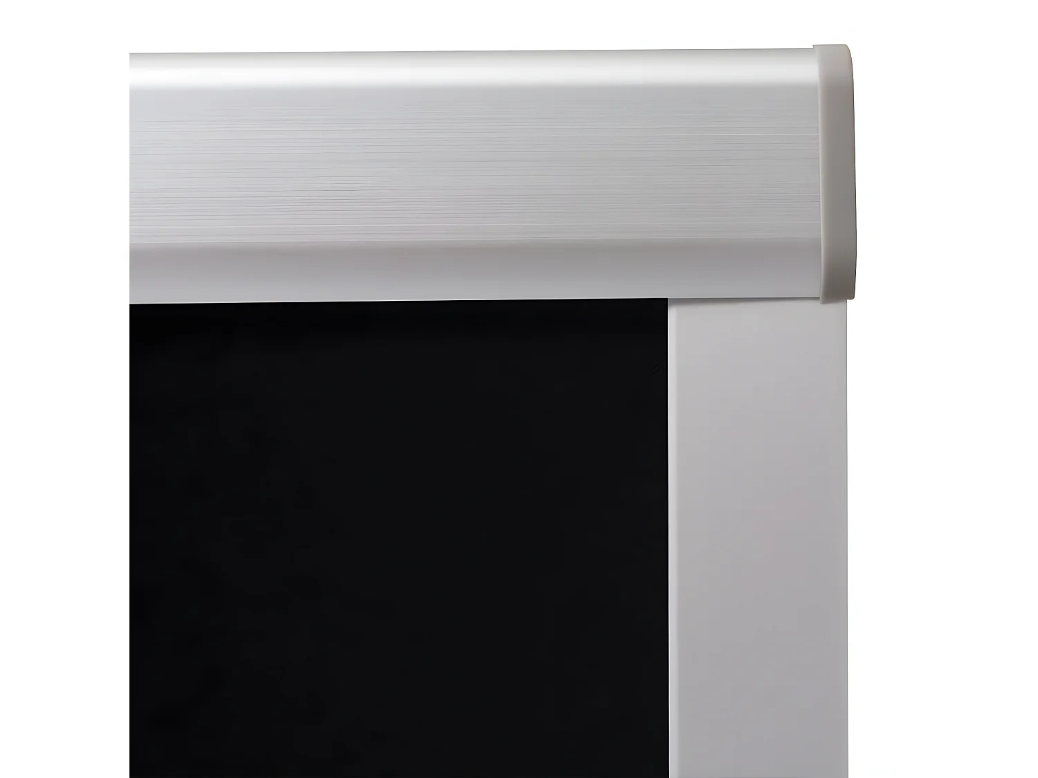 Persiana de enrolar opaca preto FK06 PT167471