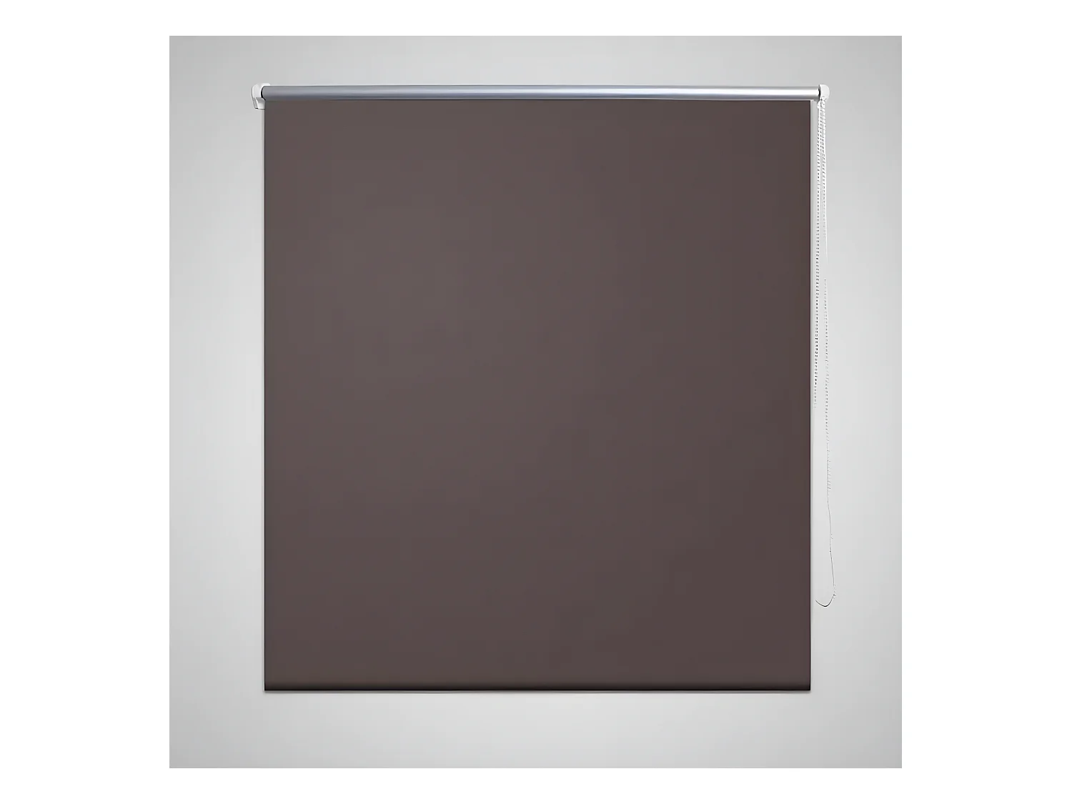 Store enrouleur occultant 140 x 230 cm marron WVGQ9379