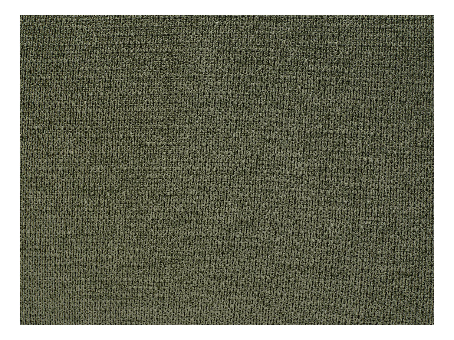 Canapé 3 places en tissu texturé vert avec dossier avance-recule UDALIO