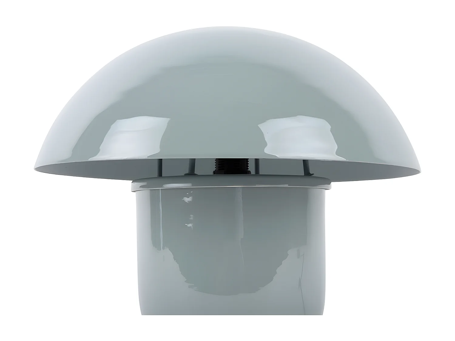 Fat Mushroom - Lampe à poser champignon en métal - Bleu clair