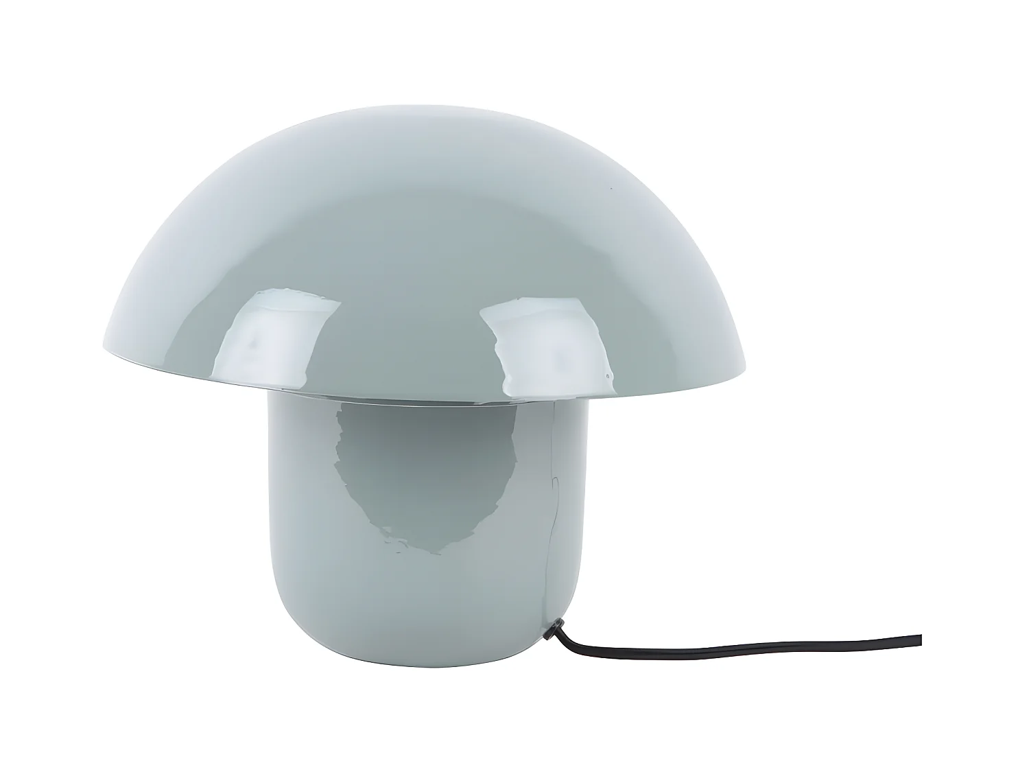 Fat Mushroom - Lampe à poser champignon en métal - Bleu clair