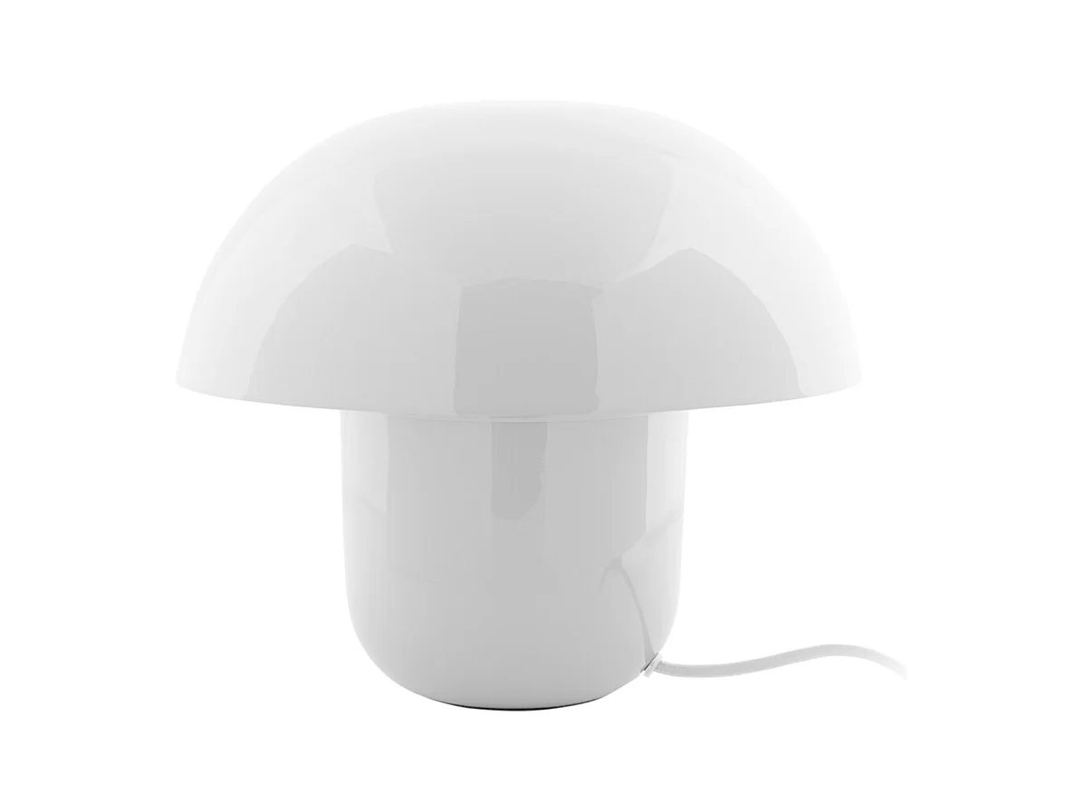 Lampe à poser Fat Mushroom H25cm Blanc  Present Time
