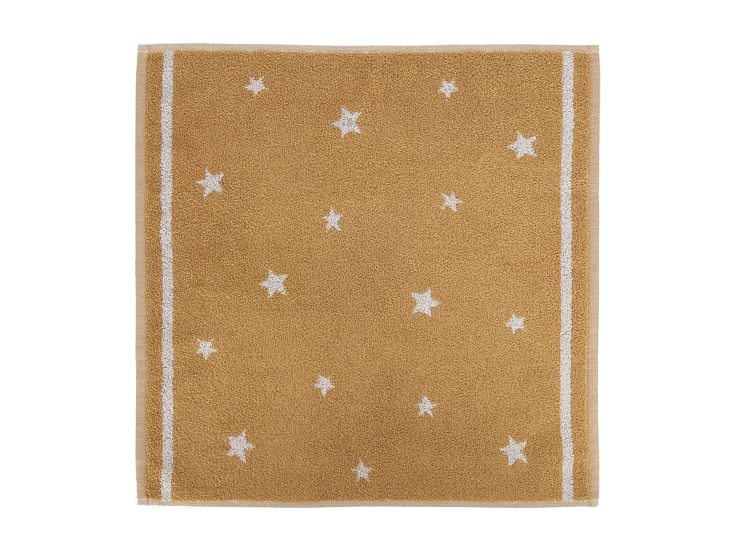 Lot de 2 torchons de cuisine 50x50 cm collection NOVA 100% Coton jaune