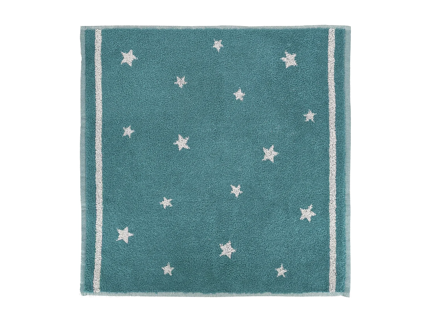 Lot de 2 torchons de cuisine 50x50 cm collection NOVA 100% Coton bleu