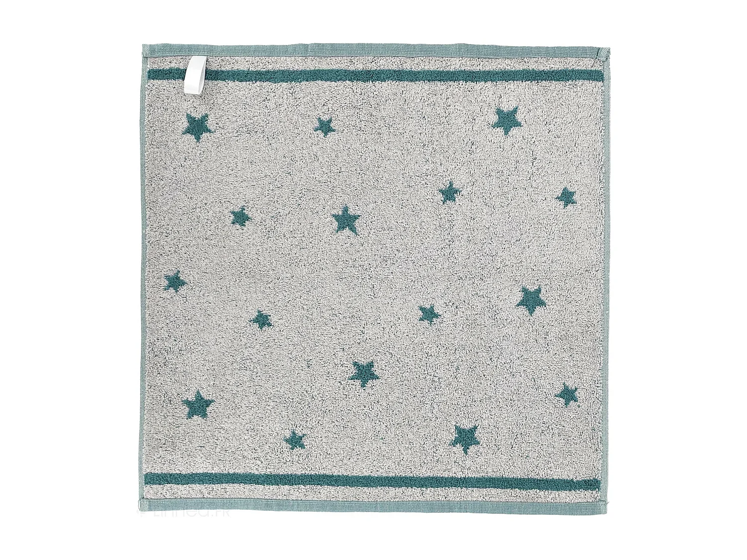 Lot de 2 torchons de cuisine 50x50 cm collection NOVA 100% Coton bleu