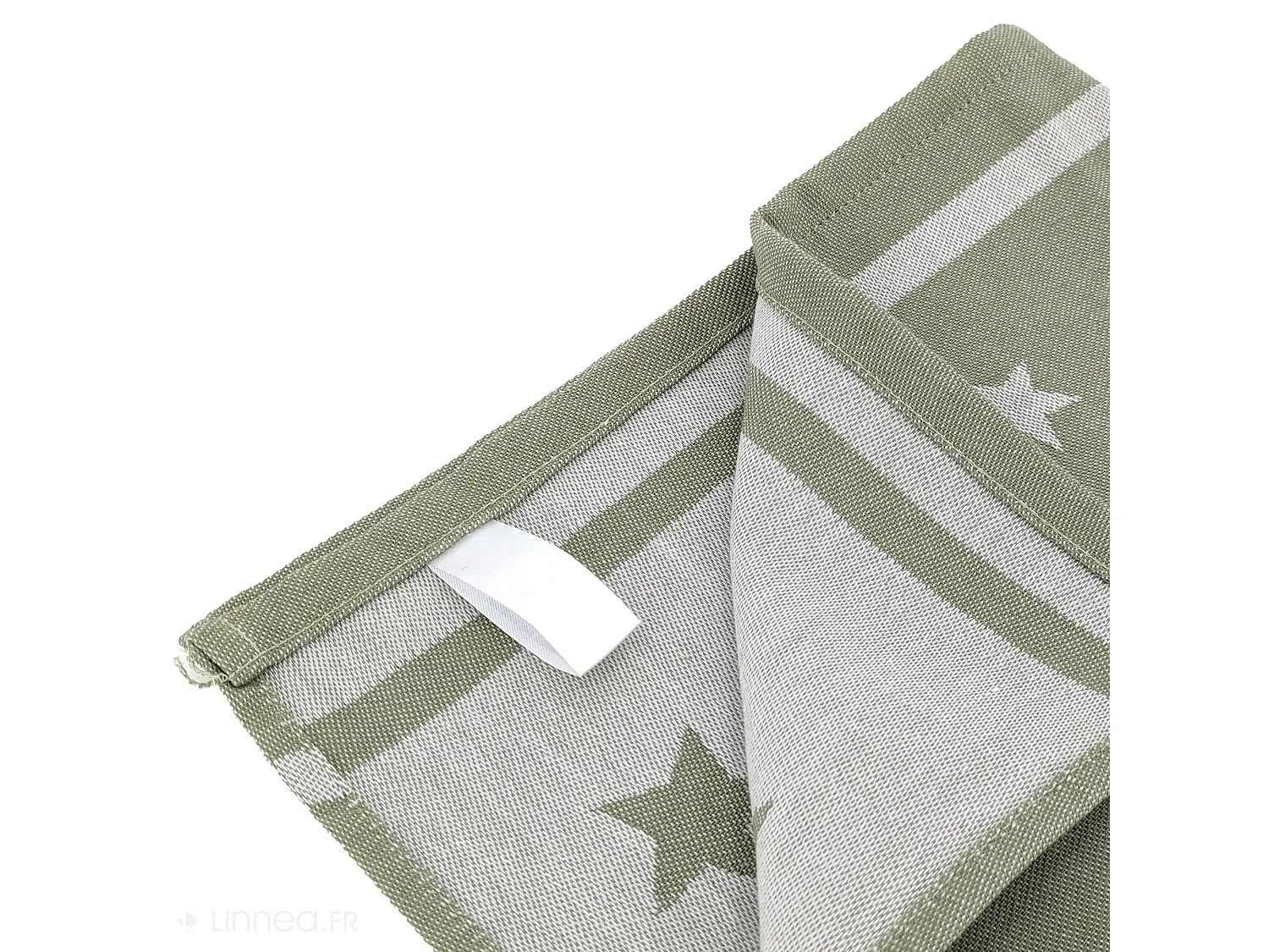 Lot de 2 torchons de cuisine 50x70 cm collection NOVA 100% Coton vert