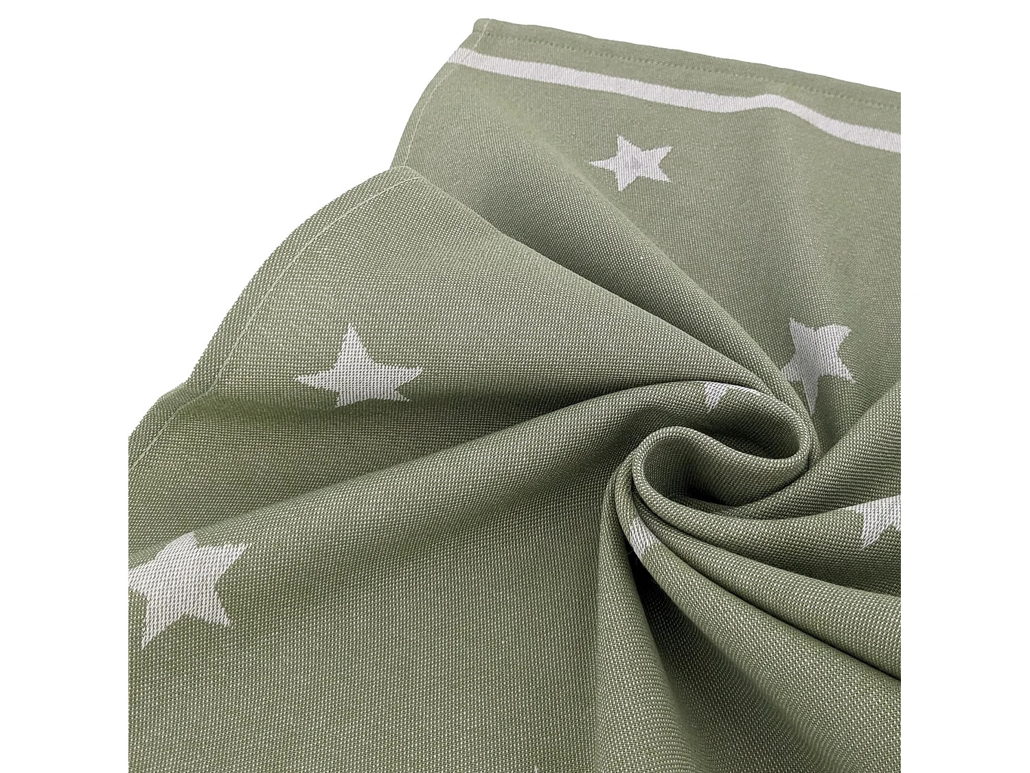 Lot de 2 torchons de cuisine 50x70 cm collection NOVA 100% Coton vert