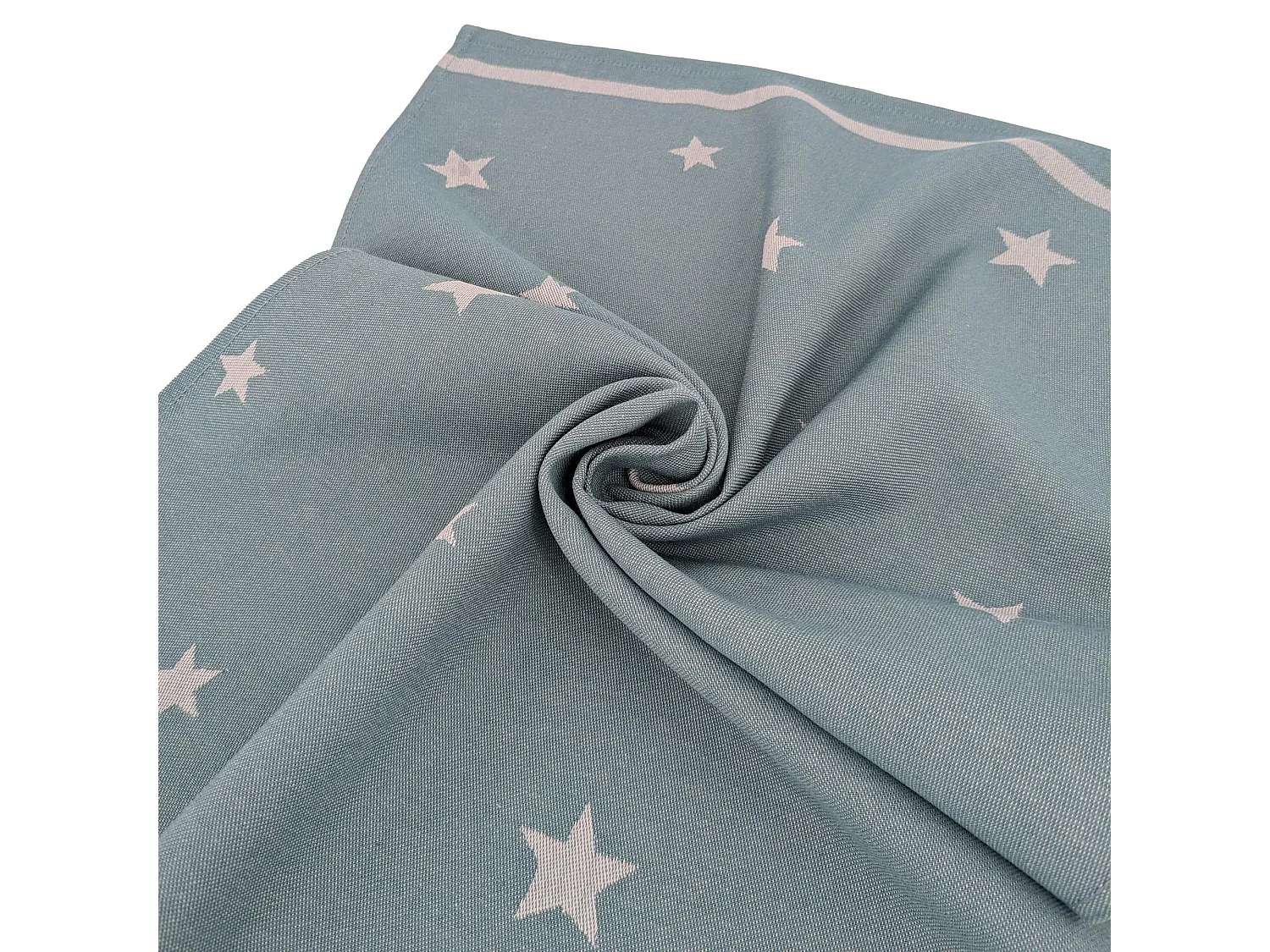 Lot de 2 torchons de cuisine 50x70 cm collection NOVA 100% Coton bleu