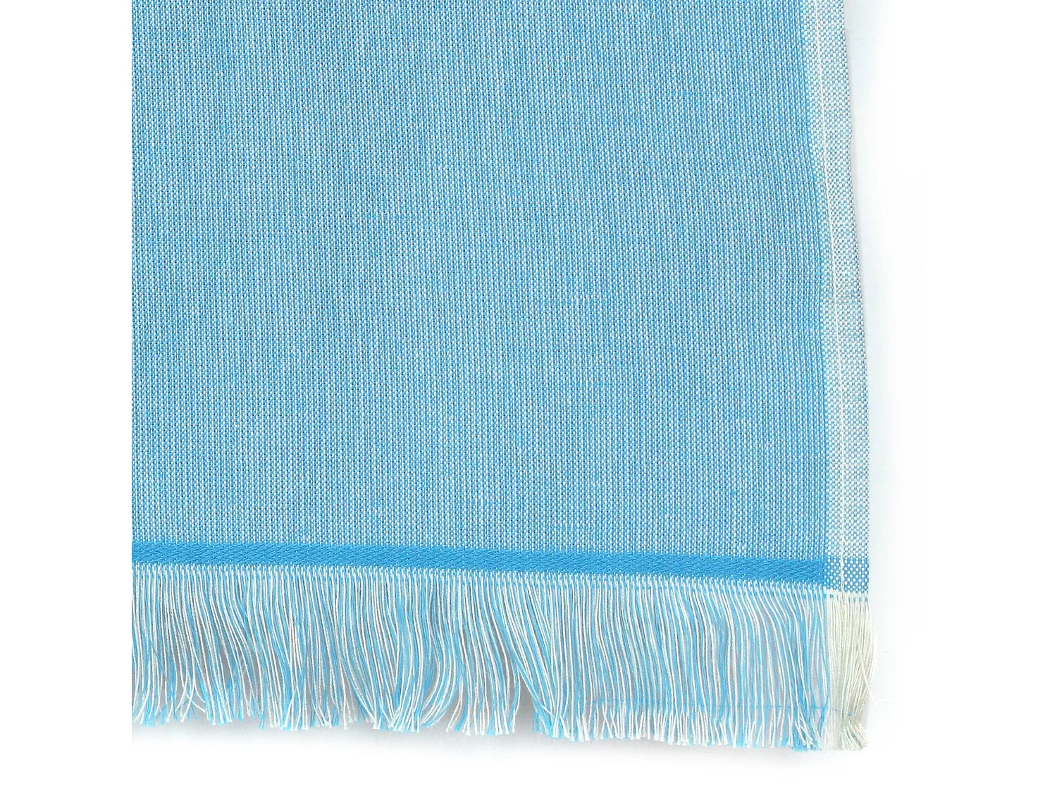 Drap de plage Fouta 100x180 cm coton 290 g/m² RUGEN Turquoise