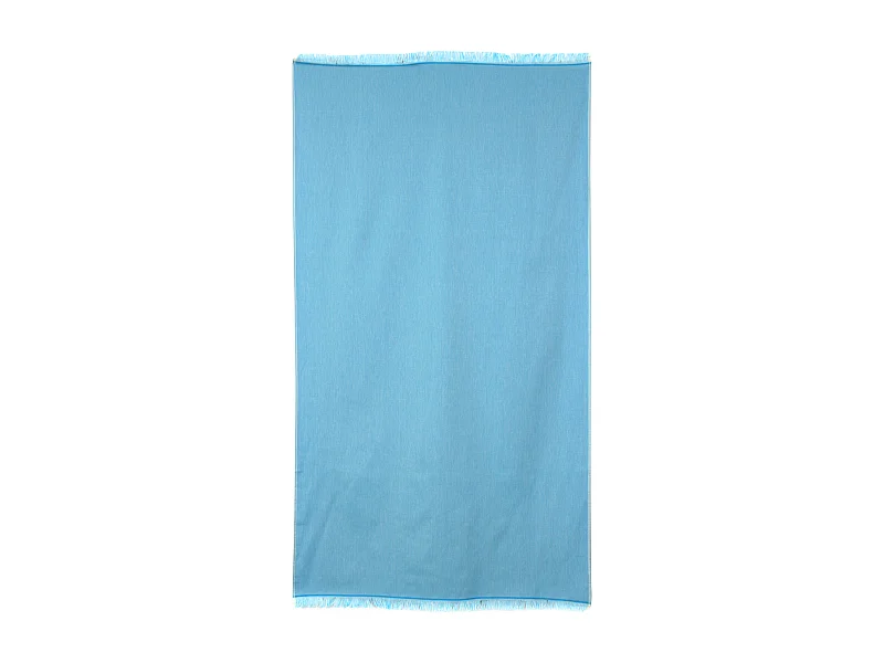 Drap de plage Fouta 100x180 cm coton 290 g/m² RUGEN Turquoise