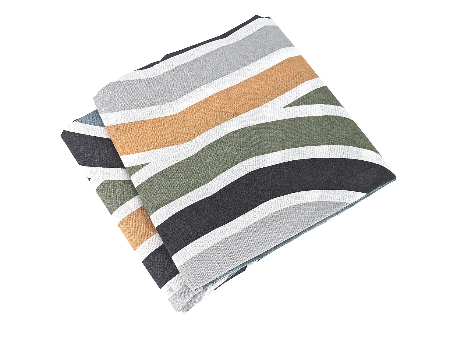 Parure de lit 240x220 cm set 63x63 cm LOUTE coton