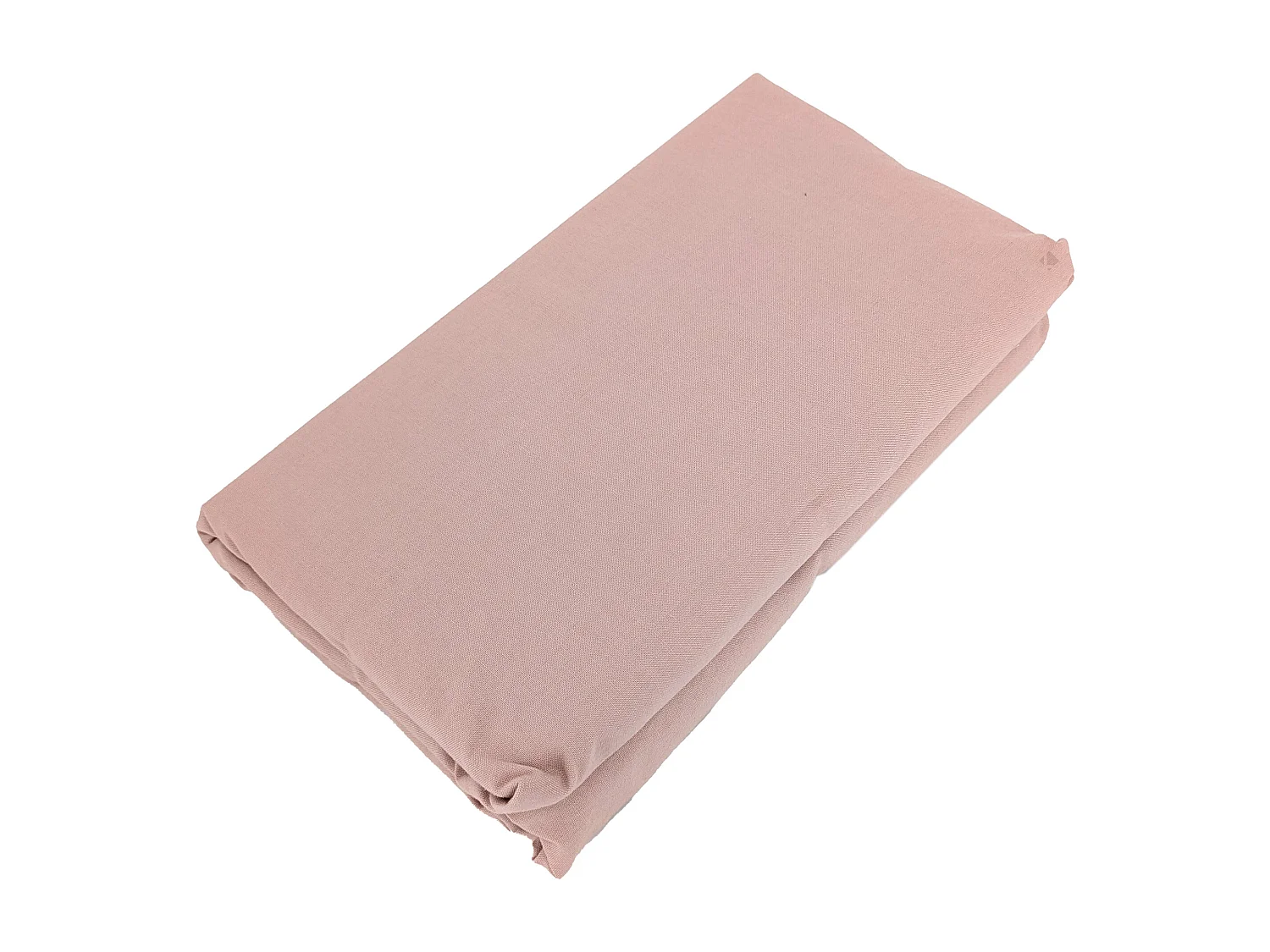 Drap housse PALACE pur coton lavé 180x200 cm bonnet 35 cm uni rose