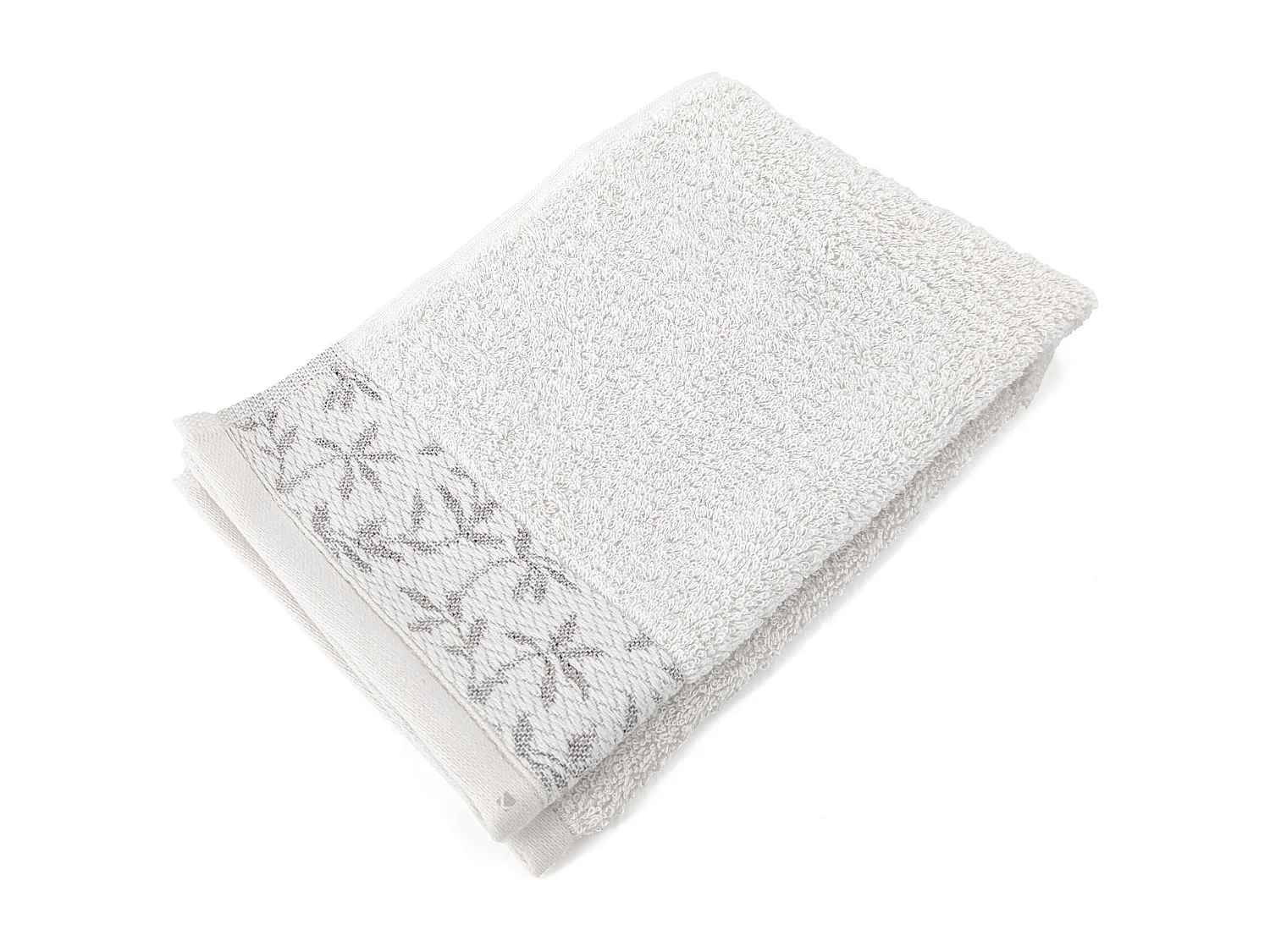 Lot de 2 serviettes invité 33x50 cm coton DRY VINE beige