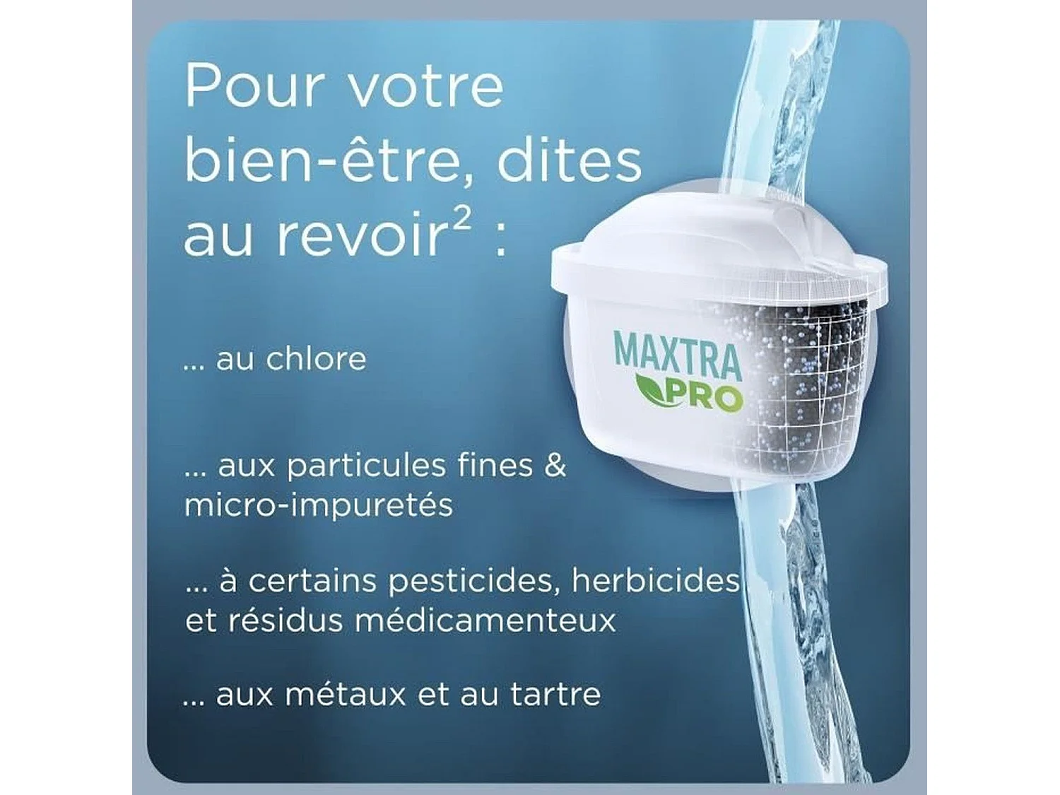 Brita Carafe filtrante 2.4l avec cartouche maxtra - 1051120