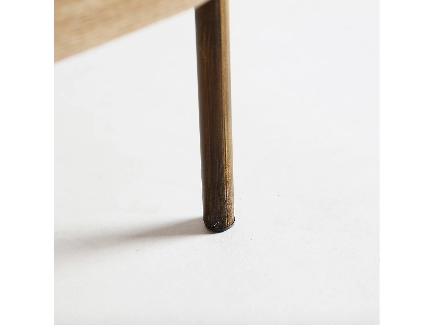 Table chevêt en bois de pin marron 48x40x57 cm