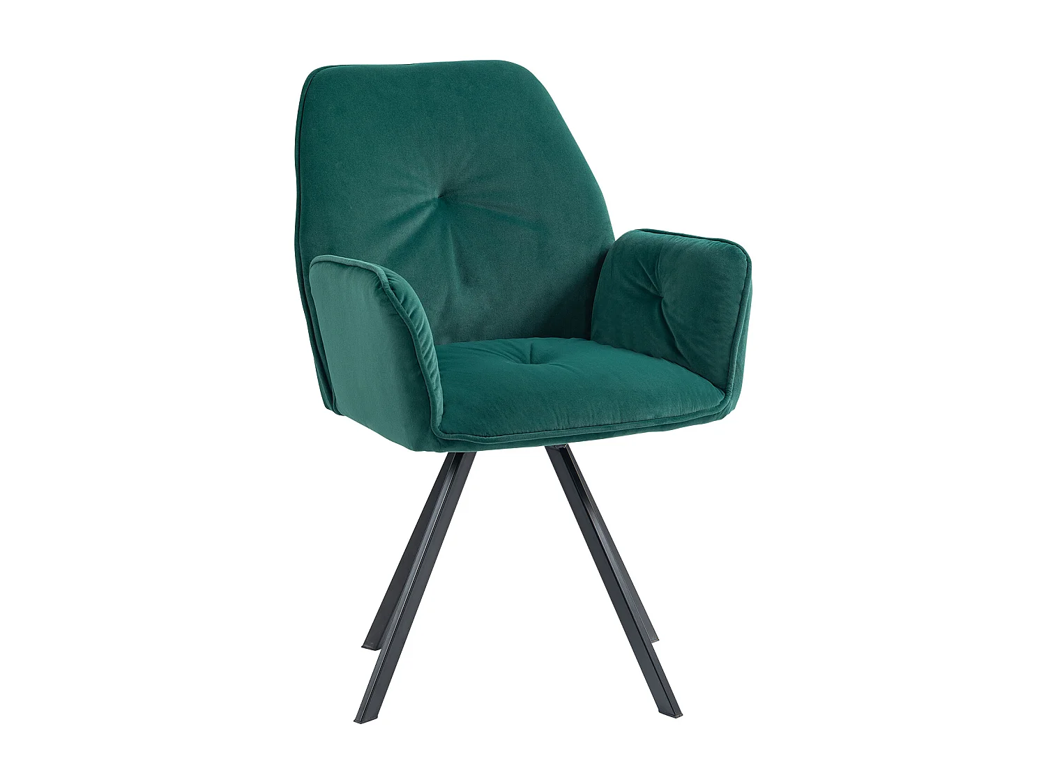 Lot de 4 chaises de salle à manger fauteuil de table style industriel,CALF