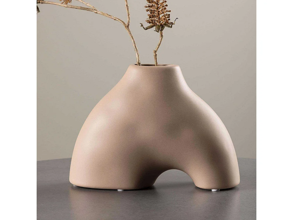 Vase Design "Kento" 15cm Rose Clair