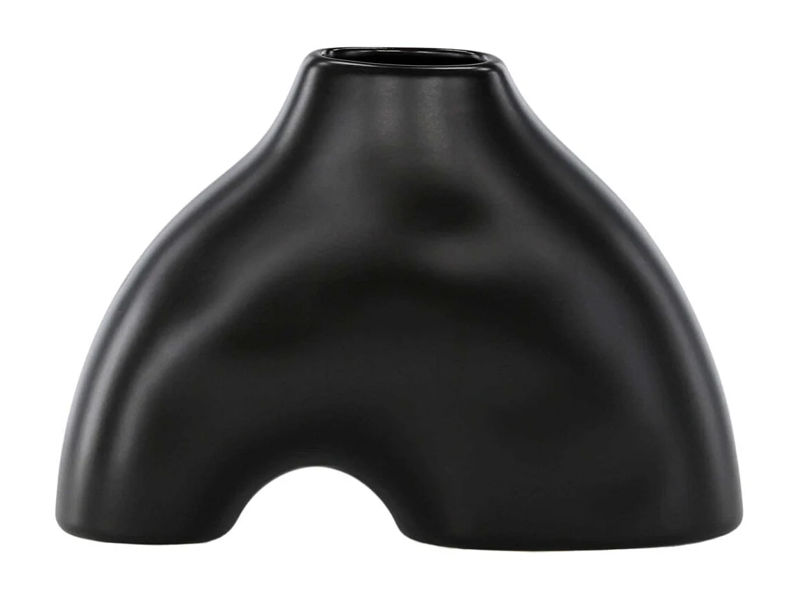Vase Design "Kento" 15cm Noir