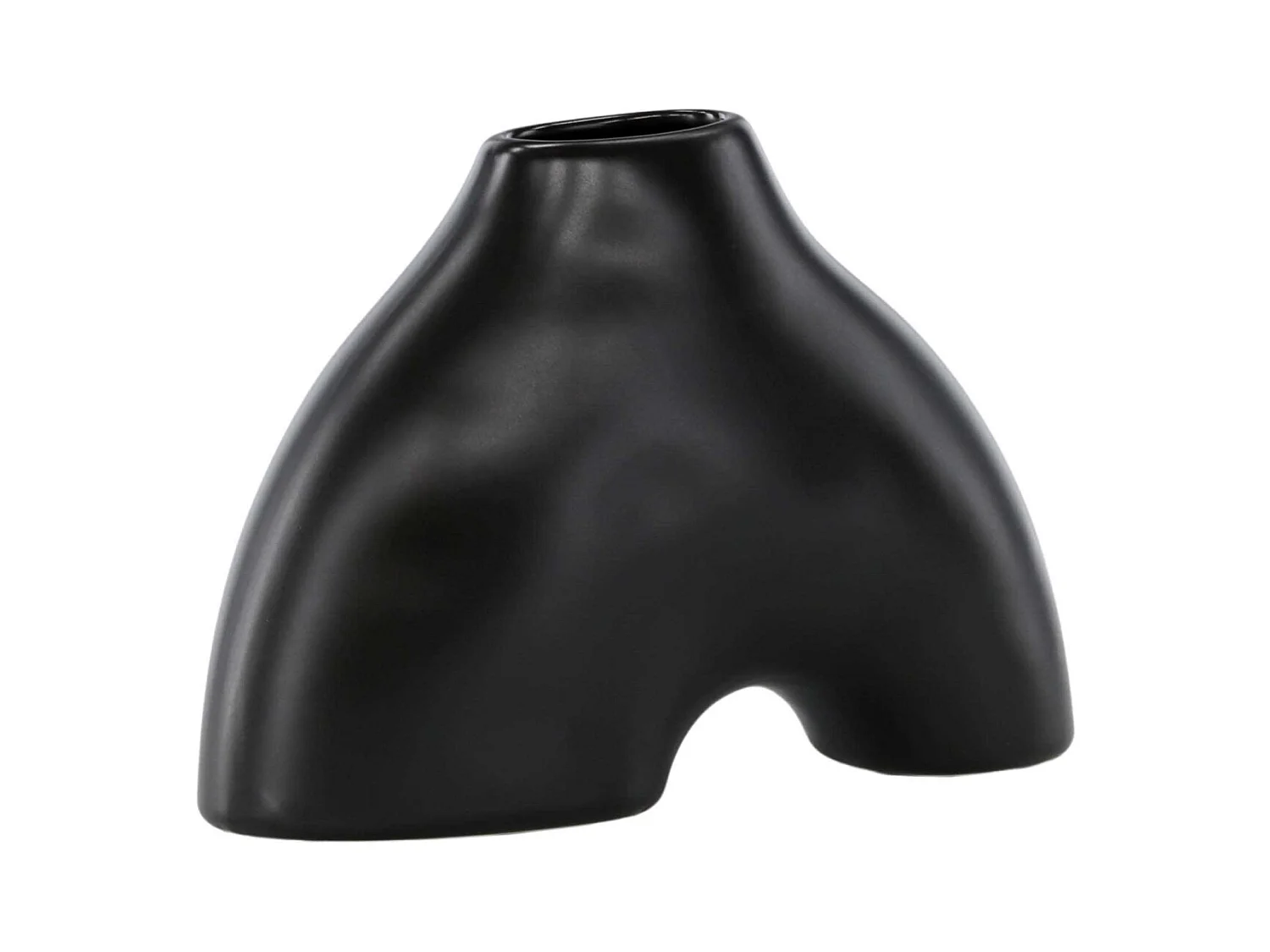 Vase Design "Kento" 15cm Noir