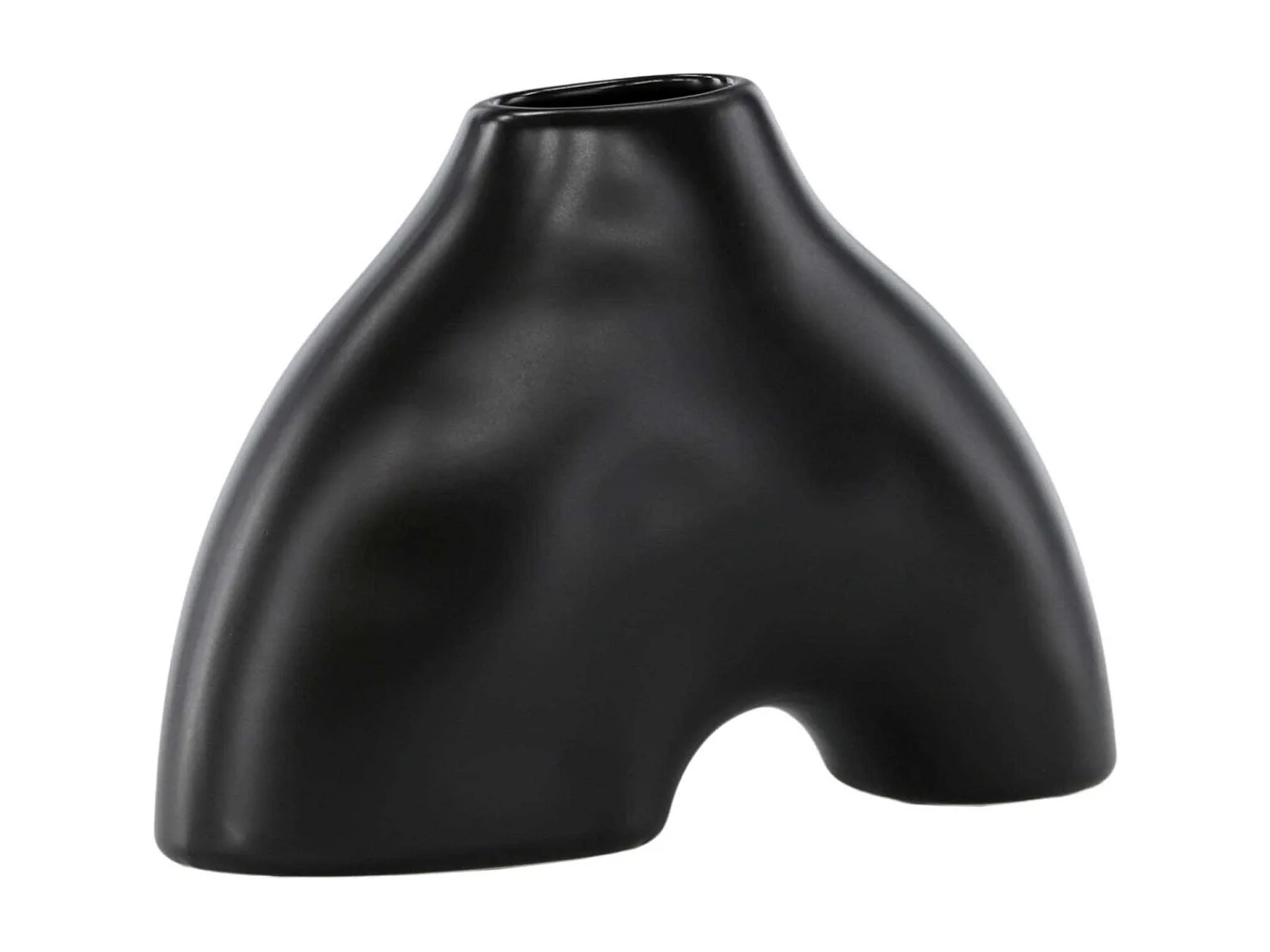 Vase Design "Kento" 15cm Noir