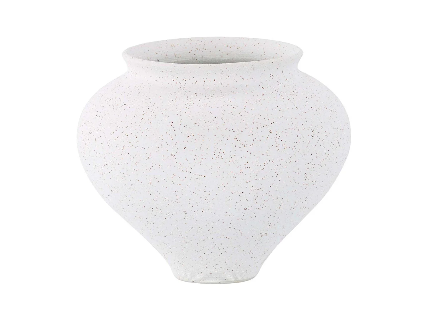 Vase Design "Rellis" 18cm Blanc