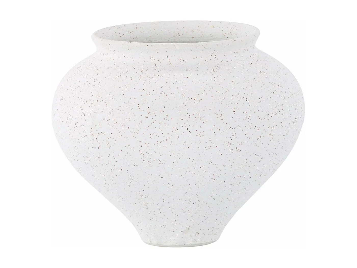 Vase Design "Rellis" 18cm Blanc