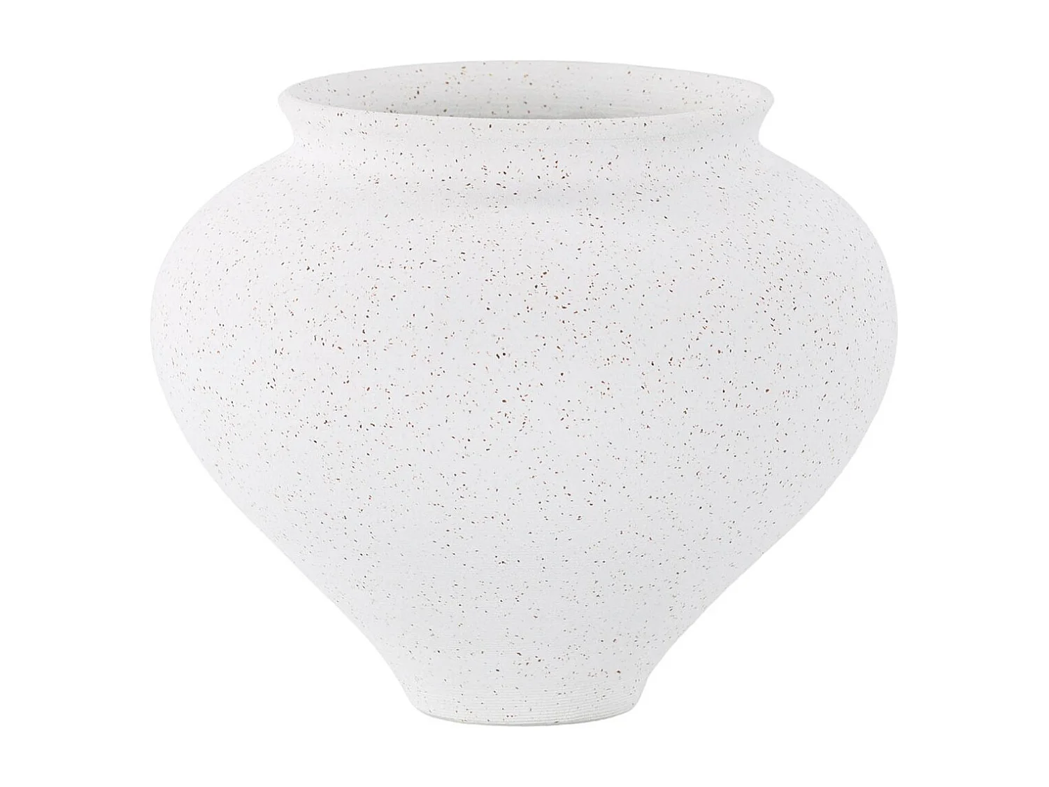 Vase Design "Rellis" 18cm Blanc