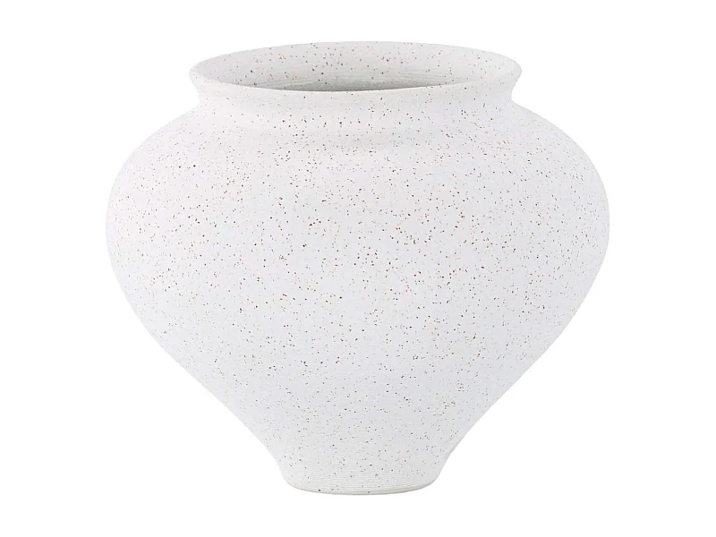 Vase Design "Rellis" 18cm Blanc
