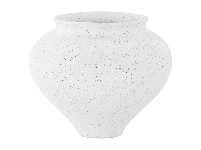 Vase Design "Rellis" 18cm Blanc