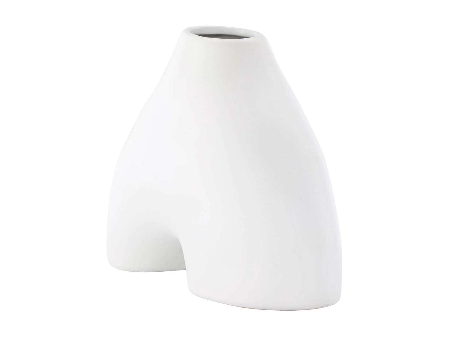 Vase Design "Kento" 15cm Blanc