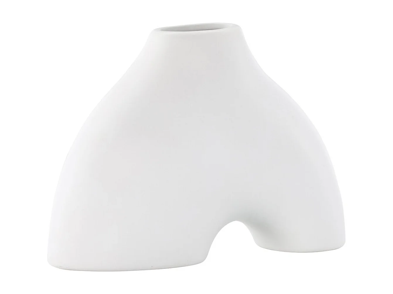 Vase Design "Kento" 15cm Blanc