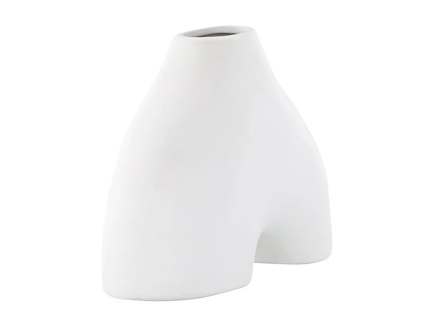 Vase Design "Kento" 15cm Blanc