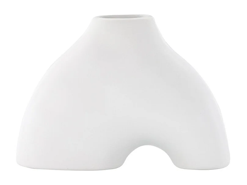 Vase Design "Kento" 15cm Blanc
