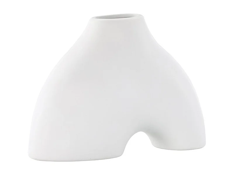 Vase Design "Kento" 15cm Blanc