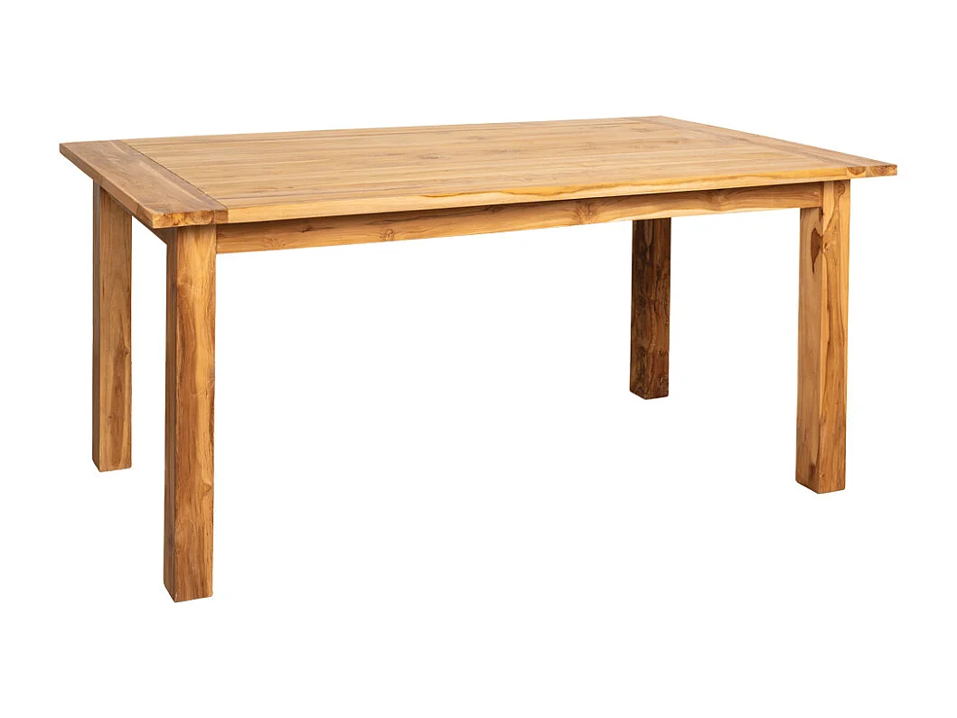 Table de salon en teck massif 1