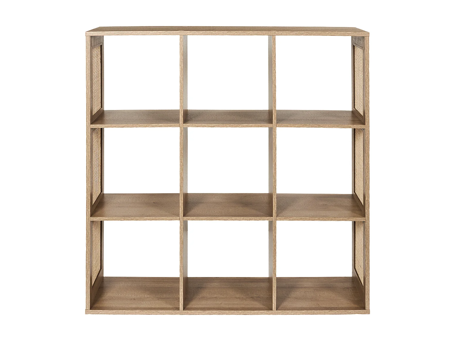 Rangement Modulable 9 Cases Bali Marron